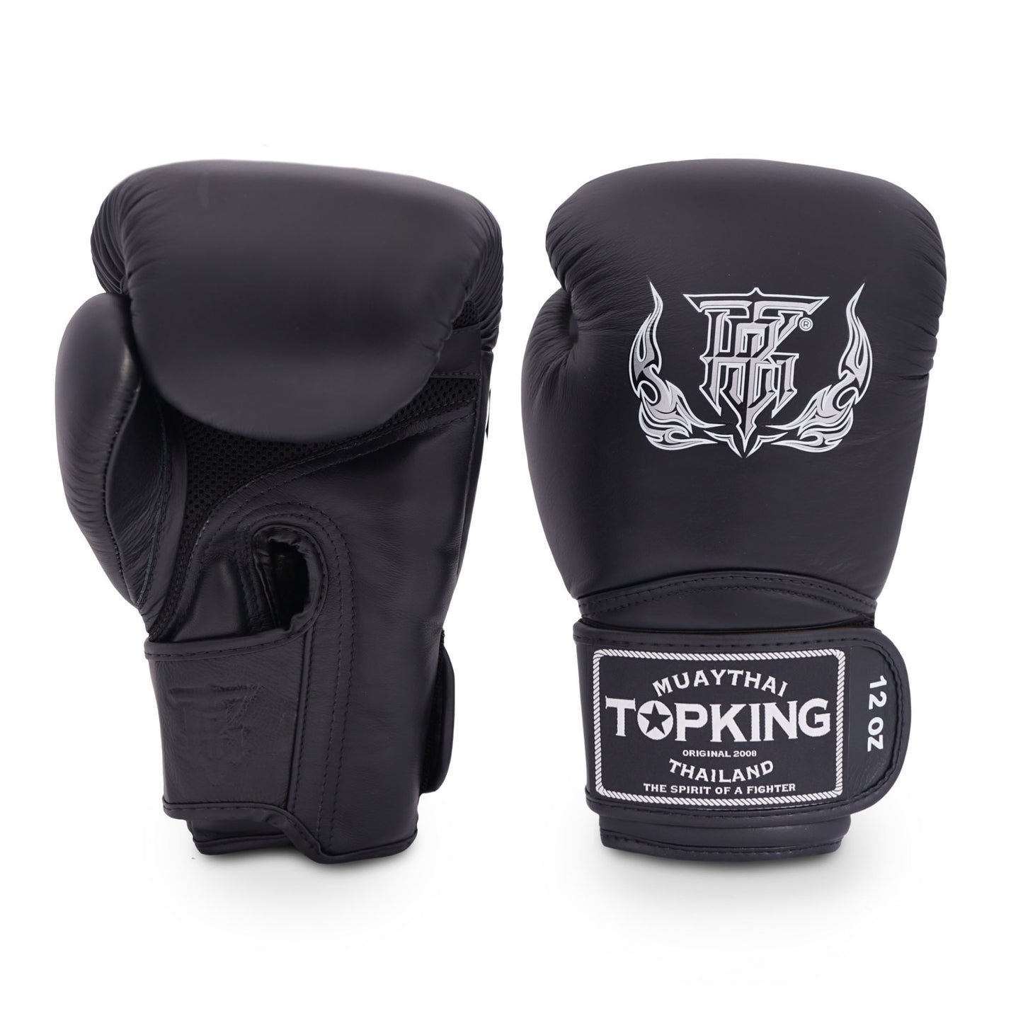 Gants de boxe TOP KING (Super Air) - noir