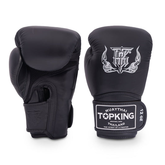 Gants de boxe TOP KING (Super Air) - noir